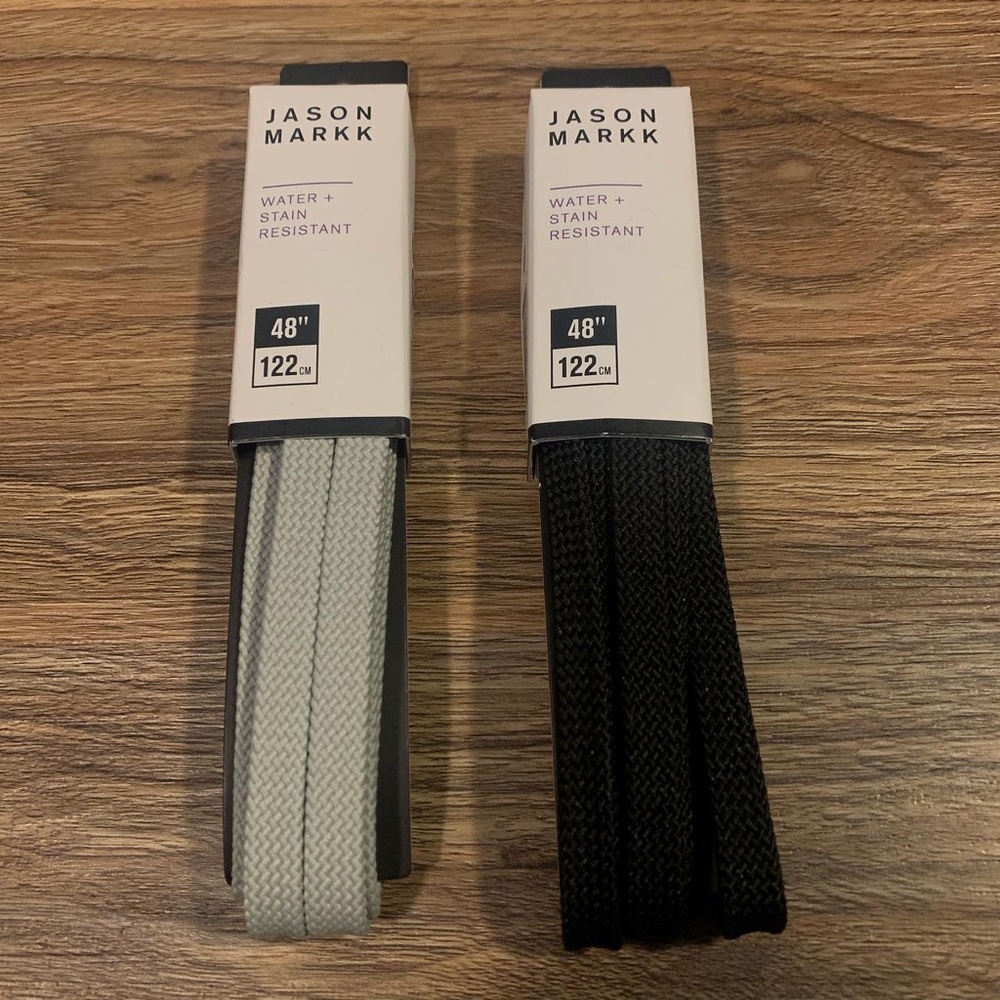 Jason Markk Stain/Water Resistant Shoelaces.